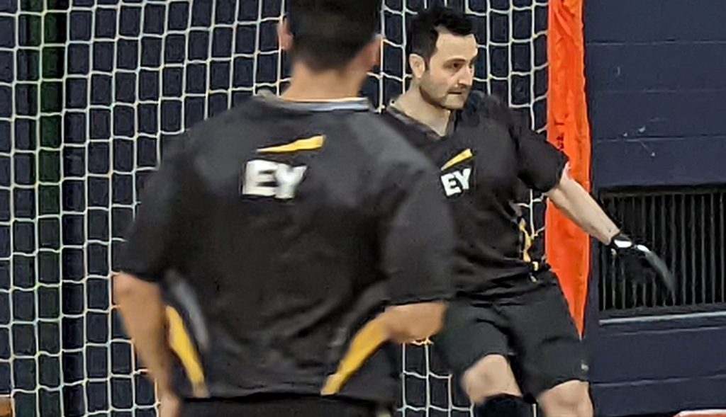 Futsal EY Action shot